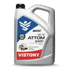 VISTONY - ACEITE ATTOM S400 SAE 5W30 - 1 GALON