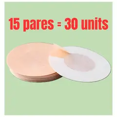 GENERICO - Accesorio cubre pezon para mujer y hombre - pack 30 unidades