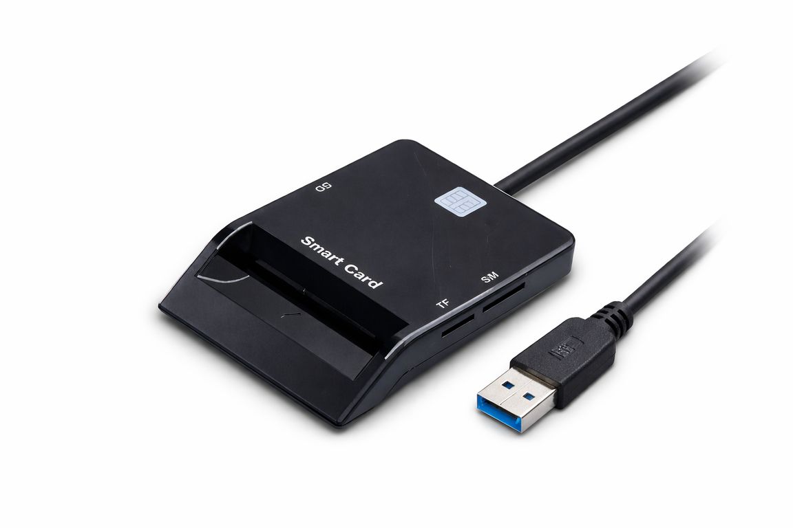 LECTORA DE DNI ELECTRONICO USB 3.0 FIRMA DIGITAL MINKU FE-141