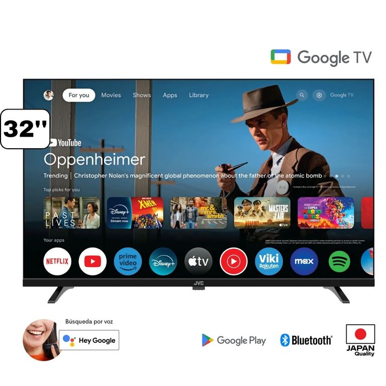 TELEVISOR JVC LED 32 LT-32KM148 HD GOOGLE TV OS
