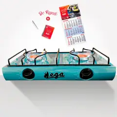 GENERICO - Cocina Turquesa 2 Hornillas a Gas