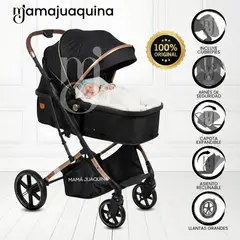 Baby - Coche Moisés Travel System «SATURNO ULTRA» Edición Limitada Black