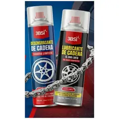 3BSI - PACK DE DESENGRASANTE Y LUBRICANTE DE CADENA