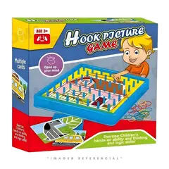 GENERICO - JUEGO DE MESA EDUCATIVO DE LOGICA CON LIGAS