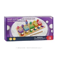 GENERICO - SET DE PESCA 3 EN 1 - JUEGO DIDÁCTICO