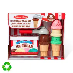 MELISSA & DOUG - Set Helados Didactico Juego de Rol