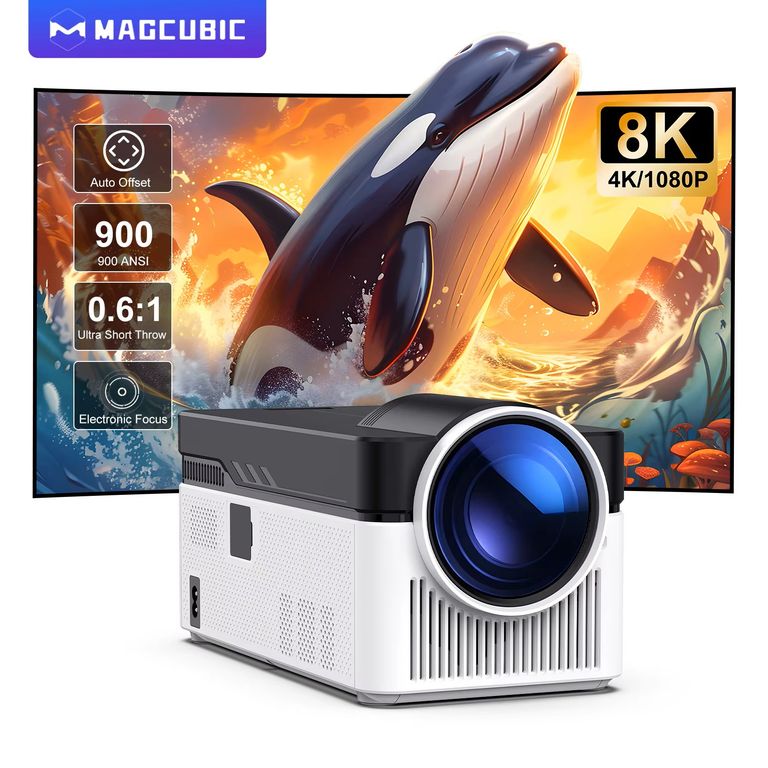 Proyector Hy450 Magcubic 8K AutoFocus MagisTV Android13 2026