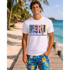 AQUA&MODA - Polo Clásico 100% Algodón Jersey 30-1 de Alta Calidad Tejido Fino Unisex AquaModa PERU Pesca PRUPCA3