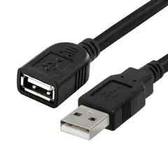 GENERICO - Cable De Extensión Usb A Macho A Hembra 1.5mt Af