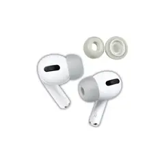 GENERICO - Almohadillas de espuma compatible con AirPods Pro 1 - 2 (2 par M-M) gris