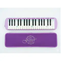 FEVER TREE - Melódica de 37 Teclas "FV37PRO" Con Estuche Rígido - Color Morado