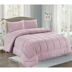 CASATEX - Edredón + Juego de sábanas Queen size 100% Algodón