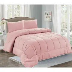CASATEX - Edredón + Juego de sábanas Queen size 100% Algodón