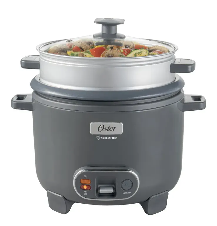 Olla Arrocera CKSTRC12DFSKE 2.2L con Vaporera y Función Sofrito - Gris