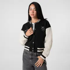 SQUEEZE - Polera Zipper Maify Franela Mujer