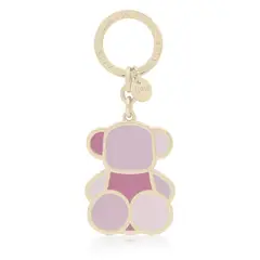 TOUS - LLAVERO BEAR FACETED ROSA