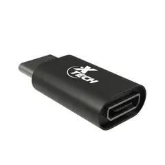 GENERICO - Adaptador USB-C Macho a Micro USB Hembra XTC-526 - Xtech