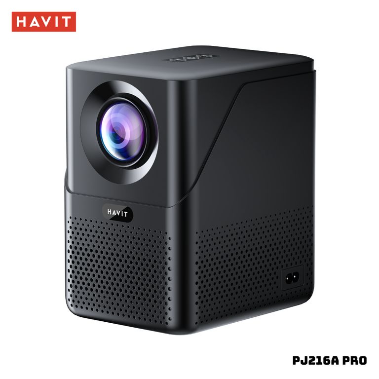 PROYECTOR INTELIGENTE ANDROID TV - PJ216A PRO NEGRO