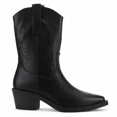 CHALADA - Botin Mujer Negro Casual West
