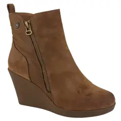 CHALADA - Botin Mujer Camel Casual Wedge-41