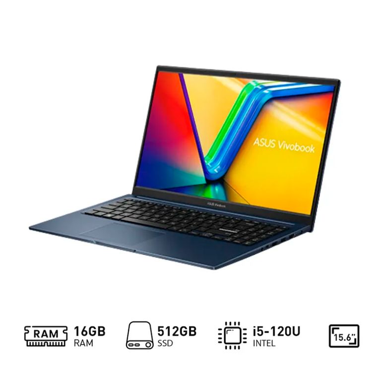 LAPTOP VIVOBOOK 15 INTEL CORE 5 120U X1504VA 90NB13Y1-M02EA0 RAM 16GB DDR4 SSD 512GB 15.6"