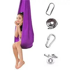 GENERICO - Columpio Sensorial para Niños morado