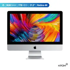 APPLE - Computadora iMac 2017 21.5” i5 8GB RAM + 1TB HDD Retina 4K Reacondicionado Grado A