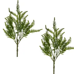 FLORIPA - Pack de 2 Colgantes De Helecho Artificial De 75Cm GPB25383 FLORIPASTORE