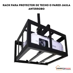 NACIONAL - Rack Para Proyector de Techo Jaula Antirrobo