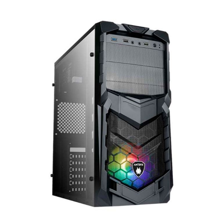 CASE CON FUENTE 350W ELEGANT 670 USB3 l P-N AC-E670P-350CP