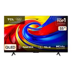 TCL - Televisor 55'' QLED Premium 4K UHD Google TV 55P7L Año 2026
