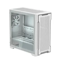 GIGABYTE - CASE C102 GLASS ICE MID TOWER BLANCO ACERO l P-N GB-C102GI