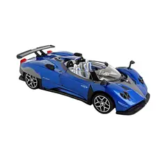 DIECAST MASTER - Auto Colección Pagani Zonda Escala 1 :32 AZUL Con Sonido y Luces