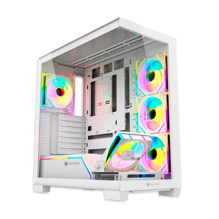 CASE ANTRYX FX 850 PRO INFINITY ARGB FAN X5  USB TIPO-C l PN AC-FX850WP
