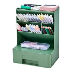 WELL BEING - Organizador de Maquillaje y Escritorio con Cajón Diseño Minimalista