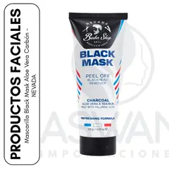 NEVADA NATURAL PRODUCTS - Mascarilla Black Mask Aloe Vera Carbón - NEVADA