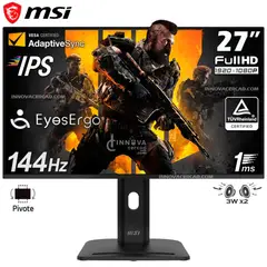 MSI - Monitor PRO MP275PG E14 27 IPS 1920x1080 FHD, 144Hz, Adaptive-Sync, HDR