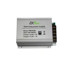 ZKTECO - FUENTE DE PODER 12V3A DUAL 1.5A l PN TPM005B