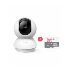 TP LINK - Cámara de seguridad para interiores Tapo C70 Full HD + SD 32GB - Tplink