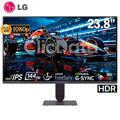 LG - MONITOR GAMING 24 24G411A-B FHD IPS 144HZ 1MS HDMI DP