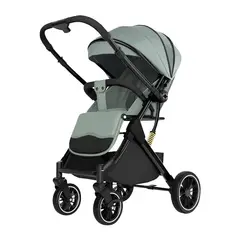 BABYPAL - Coche Maleta Plegable Reclinable con Ruedas 360°