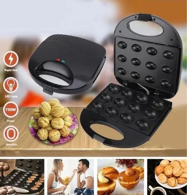 Máquina Horno Portátil para Hacer Galletas de Nuez Nut Maker