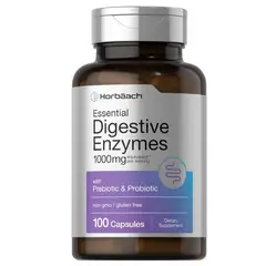 GENERICO - Enzimas Digestivas con Probioticos y Prebioticos 100 cápsulas – Horbaach