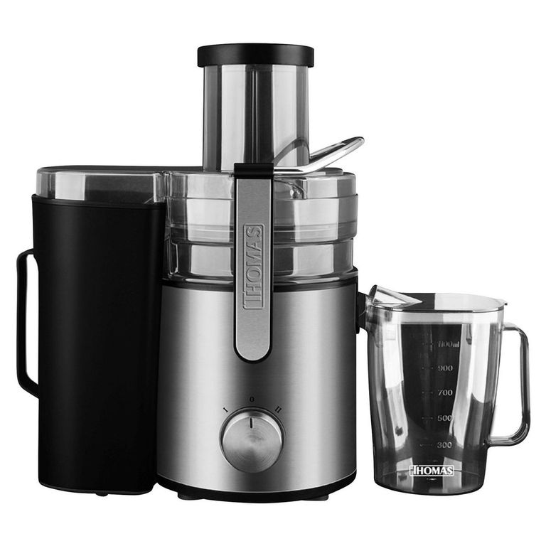 Extractor de Jugos TH-2655I 800 Watts Gris con Negro (Nuevo Modelo)