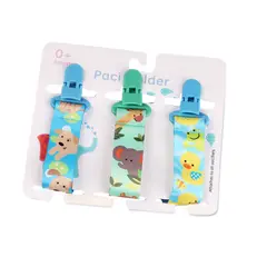 GENERICO - Pack x 3 CLIP SUJETADORES DE CHUPON Modelo 4