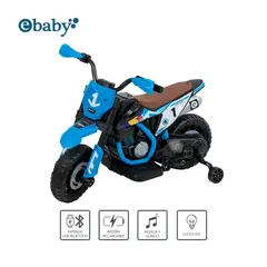 EBABY - Motocicleta a Batería recargable musical y luces Cod.349 AZUL
