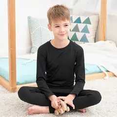 GENERICO - Conjunto Calentador para Niños color negro