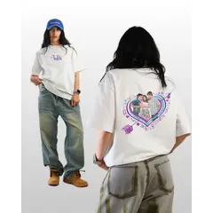 GENERICO - Polo Oversize Tini Algodón Negro Oversized