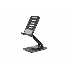 GENERICO - Soporte para Celular Giratorio y Retractil 360º Metalico