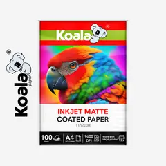 KOALA - Papel Fotográfico Mate A4 - 110gr - x 100 unidades